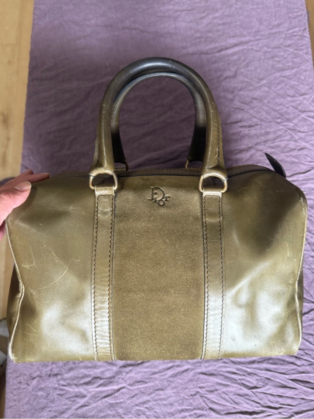 Vintage Dior Boston Bag